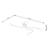 Sollux Lighting Żyrandol VECTOR 4 biały SL.1442