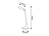 Lampa stołowa Rabalux Tekla 2977 biały