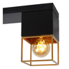 Lampa sufitowa Lucide RIXT 21120/03/30 czarny/złoty