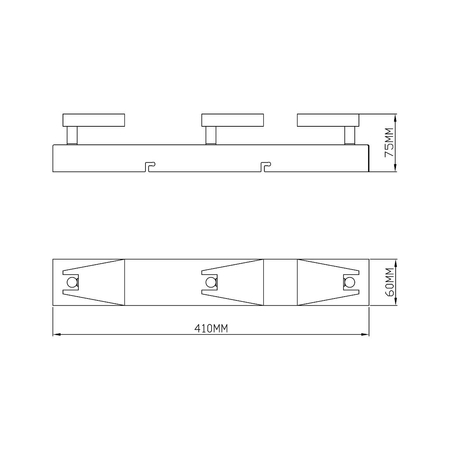 Lampa sufitowa Zuma Line Spazio Spot CK99603A-3