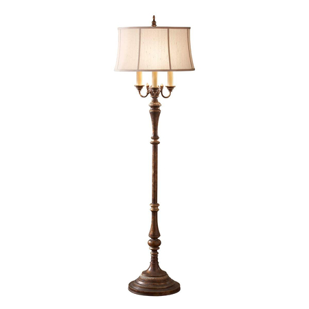 Lampa podłogowa Elstead Lighting Gibson brąz FE-GIBSON-FL