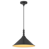 Cosmo Light Lampa wisząca ASHFORD P01517BK