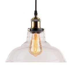 NY Loft No.3 Szklana Lampa wisząca