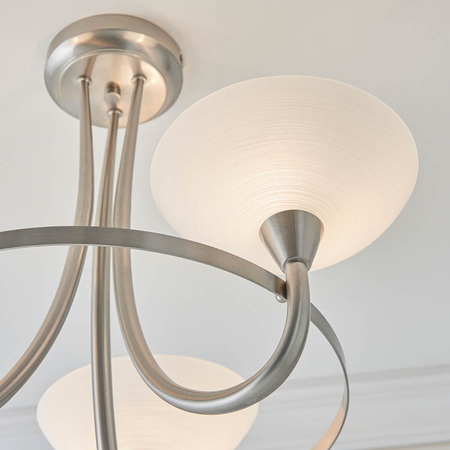 Lampa sufitowa Endon Lighting Cagney CAGNEY-3SC chrom