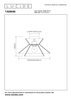 Lampa sufitowa Lucide TASMAN 10120/32/72 drewniany
