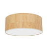Milagro Lampa sufitowa Cork 3xE27 Ø50cm Biały / Korek MLP7521 BIEL / KOREK