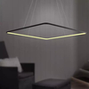 Lampa wisząca Ledowe Kwadraty No.1 40 4k czarna