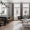Lampa wisząca By Rydens 4201180-4500 Lemur 8-lite