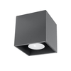 Sollux Lighting Plafon QUAD 1 biały SL.0027