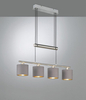 Lampa wisząca Trio 305400441 srebrny