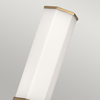 Kinkiet LED Facet - - Stary mosiądz Quintiesse QN-FACET-LED1-HB-BATH