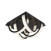 Lampa sufitowa Zuma Line MX3274-4-3BCT TULA LAMPA SUFITOWA CZARNA/BLACK