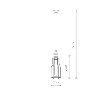 Lampa wisząca Nowodvorski 6337 Workshop I A