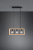 Lampa wisząca Trio 313800332 drewniany