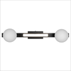Milagro Lampa Sufitowa Magnet 13W+2xG9 3000/4000K Czarny ML1136 CZARNY
