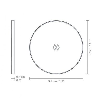 Ładowarka indukcyjna Umage 4185 Unifier czarna/chrom