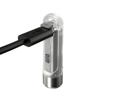 Latarka Nitecore TIKI GITD szary