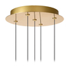 Lampa wisząca Lucide KLIGANDE 13496/36/02 złoty