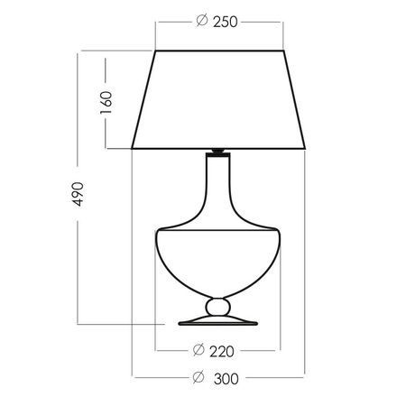 Lampa 4concepts OXFORD Beżowy
