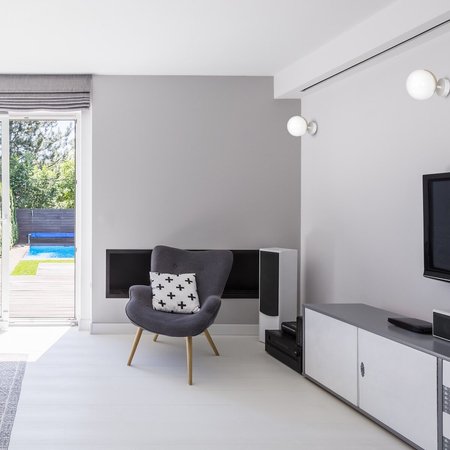 Milagro Kinkiet SFERA WOOD 1xE14 MLP5423 CHROM