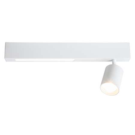 Milagro Lampa Sufitowa Magnet 5W+1xGU10 3000/4000K Biały ML1131 CZARNY
