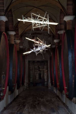 Lampa wisząca Slamp TRASM00PRS06TDX000EU La Traviata Light Sculpture 220 with DMX