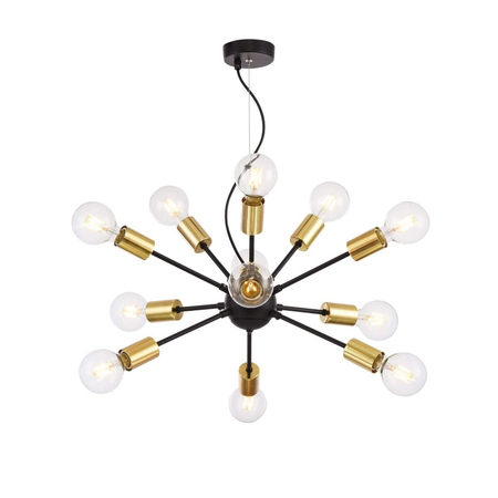 Lampa wisząca Maytoni T546PL-12B Jackson - Czarny