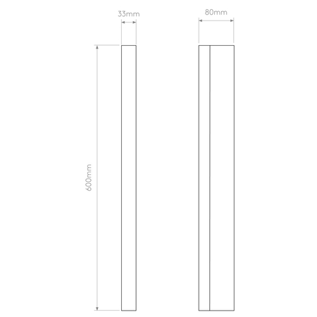 Kinkiet Astro Artemis 600 LED 1308006 Polerowany Chrom