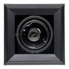 Milagro Lampa Podtynkowa Blocco 1x7W GU10 Led Czarny ML472 CZARNY
