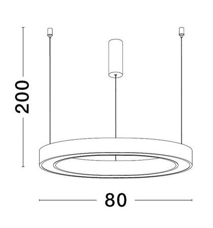 Lampa wisząca Luces Exclusivas MILPA - brąz LE43281