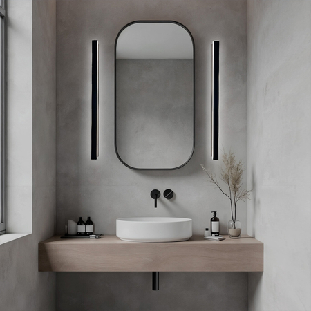 Light Prestige Kinkiet Bodo 60 cm czarny IP54 LED CCT LP-789/1W 60 BK