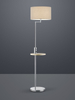 Lampa podłogowa Trio 400400107 srebrny