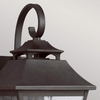Lampa zewnętrzna Elstead Lighting Galena brązowy FE-GALENA2-M-SBL