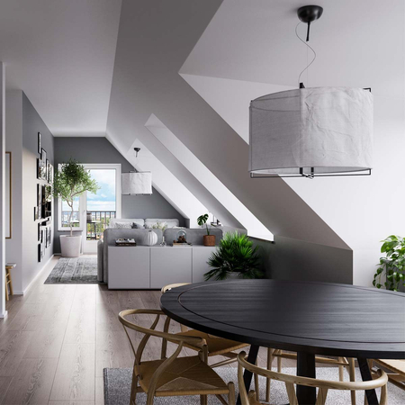 Lampa wisząca By Rydens 4201950-5000 Softy Ø 60