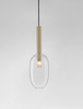 Lampa wisząca Luces Exclusivas BAJOS - złoty LE43393