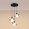 Sollux Lighting Lampa wisząca HYPERION 3P czarny SL.1359