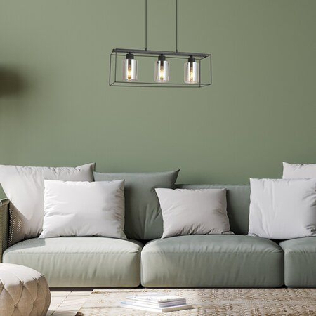 Lampa wisząca Rabalux Chadwick 72033 czarny