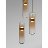 Lampa wisząca Luces Exclusivas REBALVO LE45200 złoty i odcienie złota