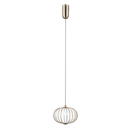 Lampa wisząca Italux Rabel PND-344221-1-HBR Złoty