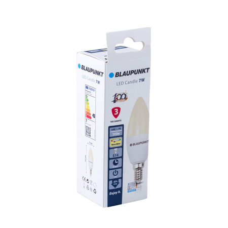 Zestaw 5 sztuk - Blaupunkt Żarówki LED E14 6,8W barwa ciepła