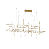 Lampa wisząca Italux Provenza MD18001067-55A GD Złoty