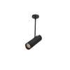 Spot LENS ROUND BLACK/BLACK Azzardo AZ3517 czarny