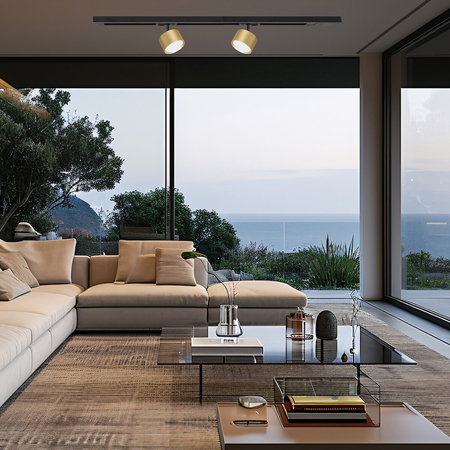 Milagro Oprawa Cyklop Track Złoty 1xGx53 ML1199 ZŁOTY