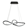 Milagro Lampa wisząca Marco Black 42W LED ML8116 CZARNY