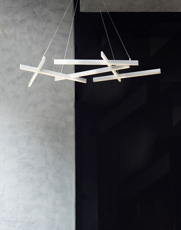 Lampa wisząca Maytoni MOD016PL-L75W Line - Biała