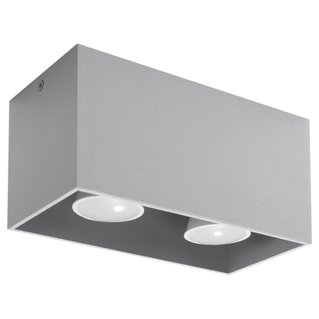 Sollux Lighting Plafon QUAD naturalne drewno SL.0493