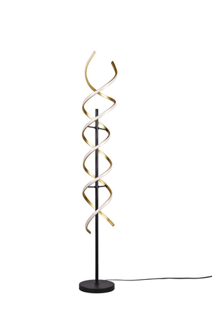 Lampa podłogowa Trio 441810208 złoty