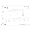 Sollux Lighting Plafon NERO 6 czarny/złoty SL.1073