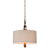 Lampa wisząca Elstead Lighting Flambeau czarny/beżowy FB-FLAMBEAU-P
