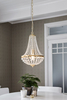 Lampa wisząca Markslöjd GRANSO 106118 przezroczysty/złoty